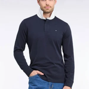 Eden Park Navy Rugby Top