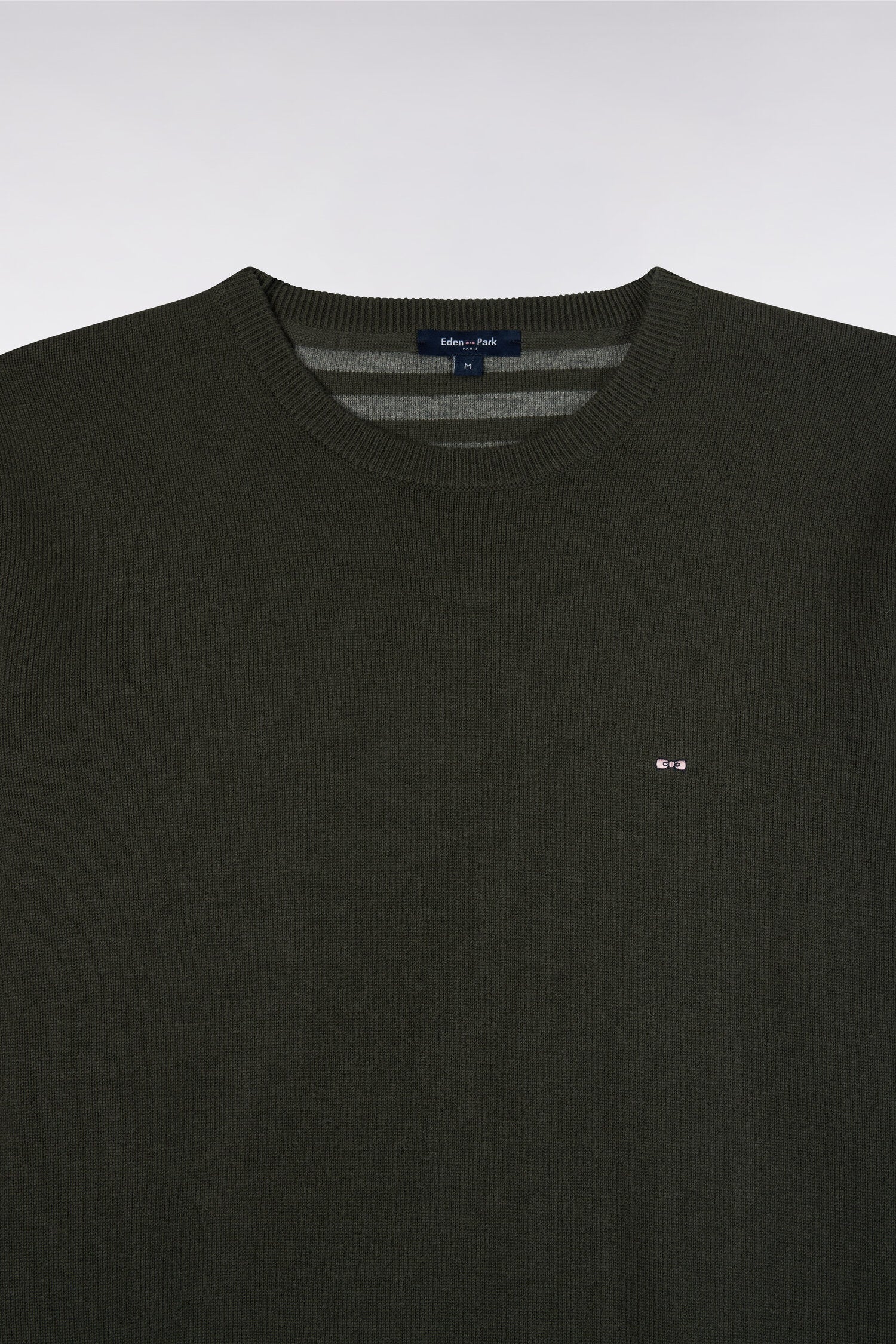 Eden Park Green Peat Edinburgh Crew Neck Jumper - Image 3