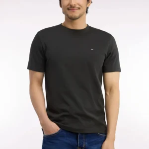 Eden Park Khaki Cotton Jersey T-Shirt