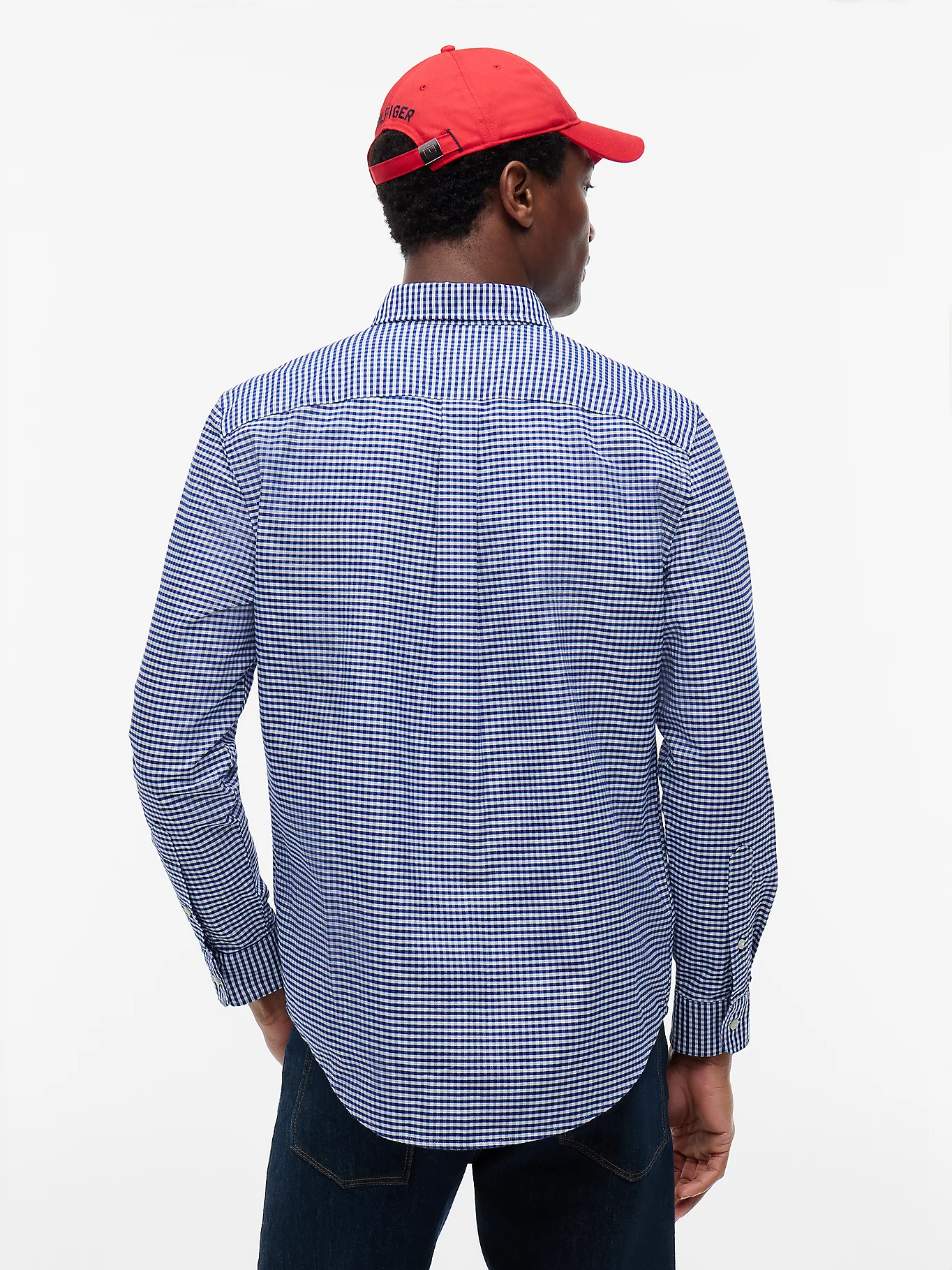 Tommy Hilfiger Blue Gingham Long sleeve Shirt - Image 4