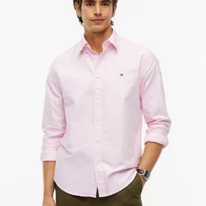 Tommy Hilfiger Pink Gingham Long Sleeve shirt