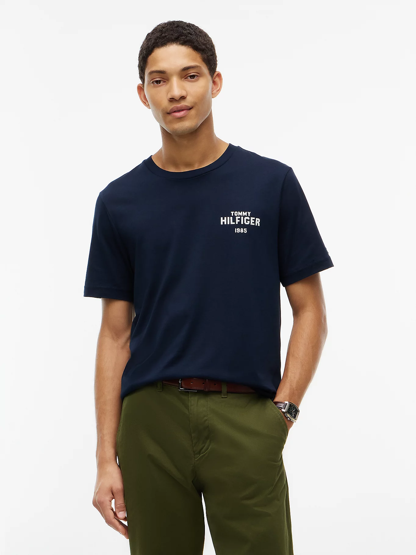 Tommy Hilfiger Navy Graphic T-Shirt