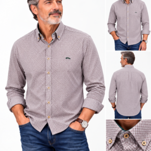 Dario Beltran Elegir Red Print Shirt